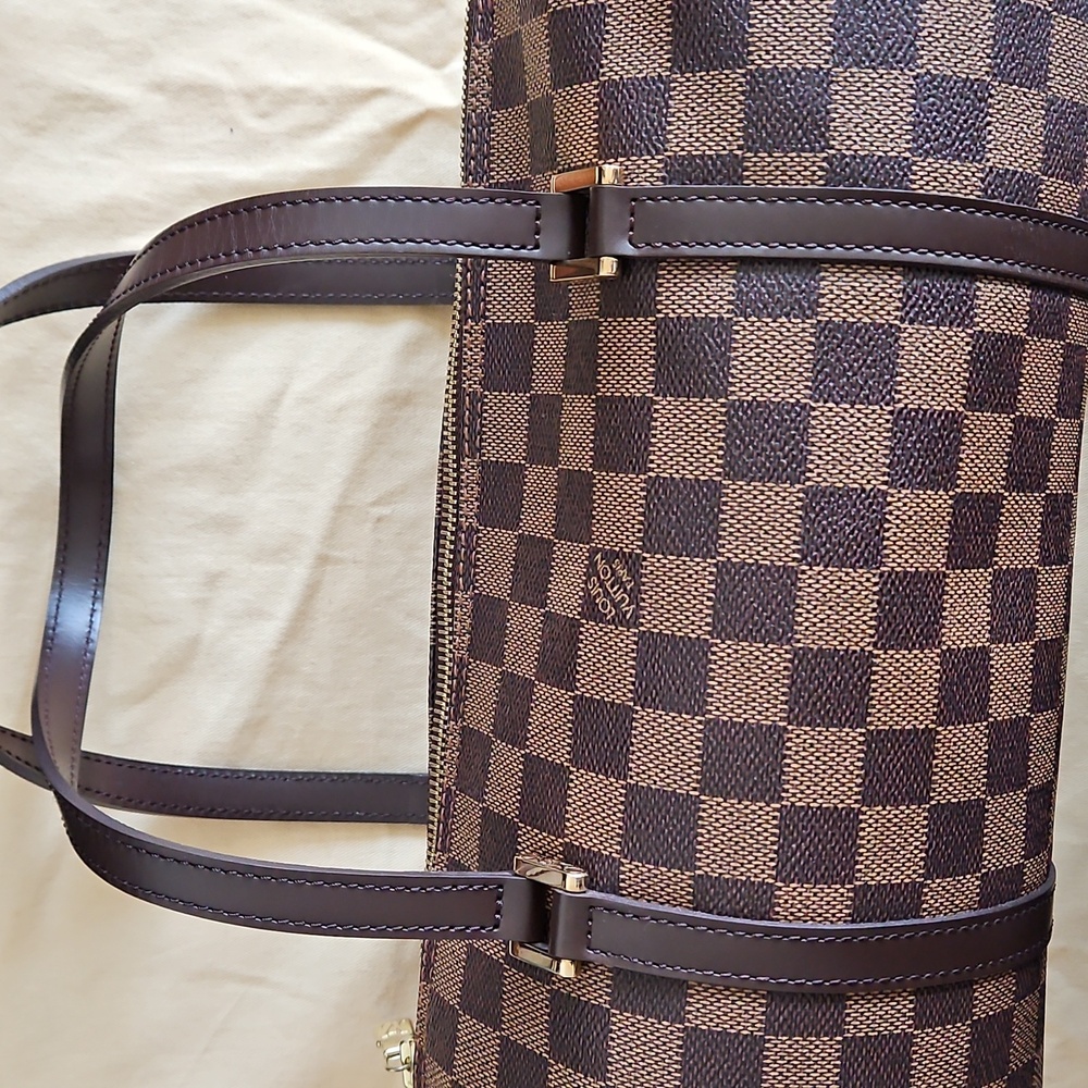 LOUIS VUITTON PAPILLON 30 IN DAMIER EBENE - RARE EUC CONDITION - Picture 4 of 9